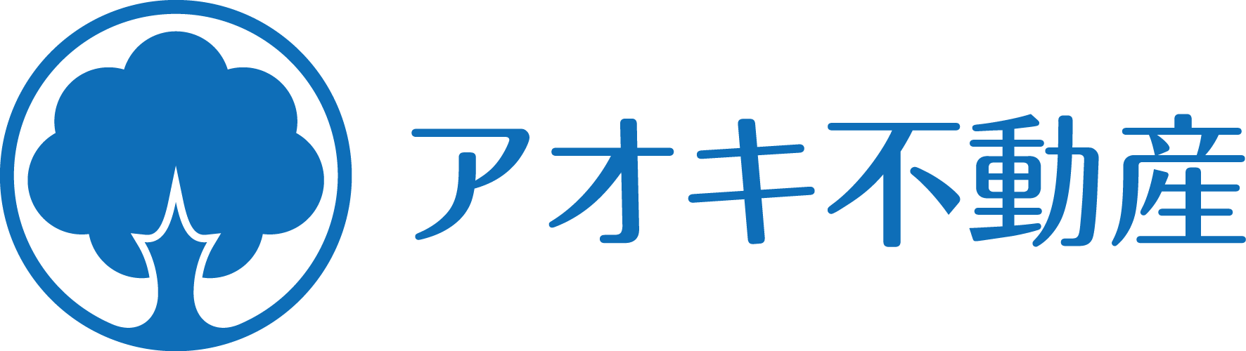 アオキ不動産ロゴ
